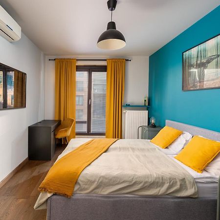 Modern Apartments With Free Parking Spot Krakau Exterior foto