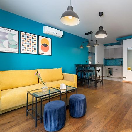 Modern Apartments With Free Parking Spot Krakau Exterior foto