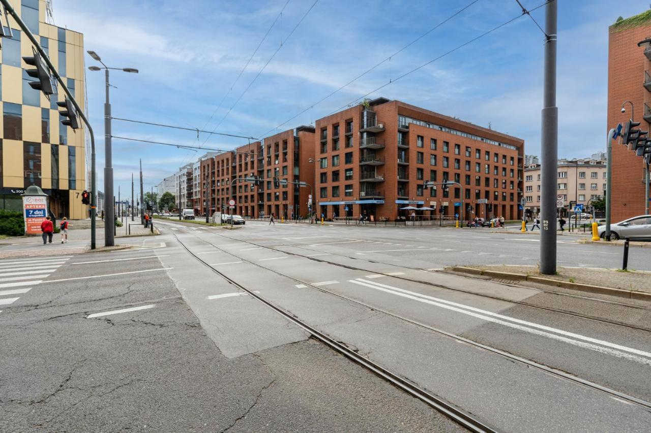 Modern Apartments With Free Parking Spot Krakau Exterior foto