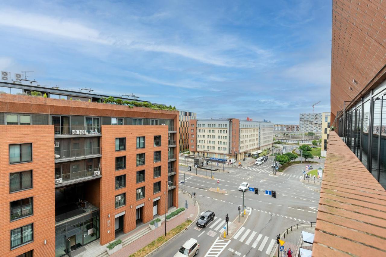 Modern Apartments With Free Parking Spot Krakau Exterior foto