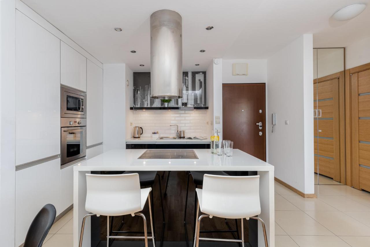 Modern Apartments With Free Parking Spot Krakau Exterior foto