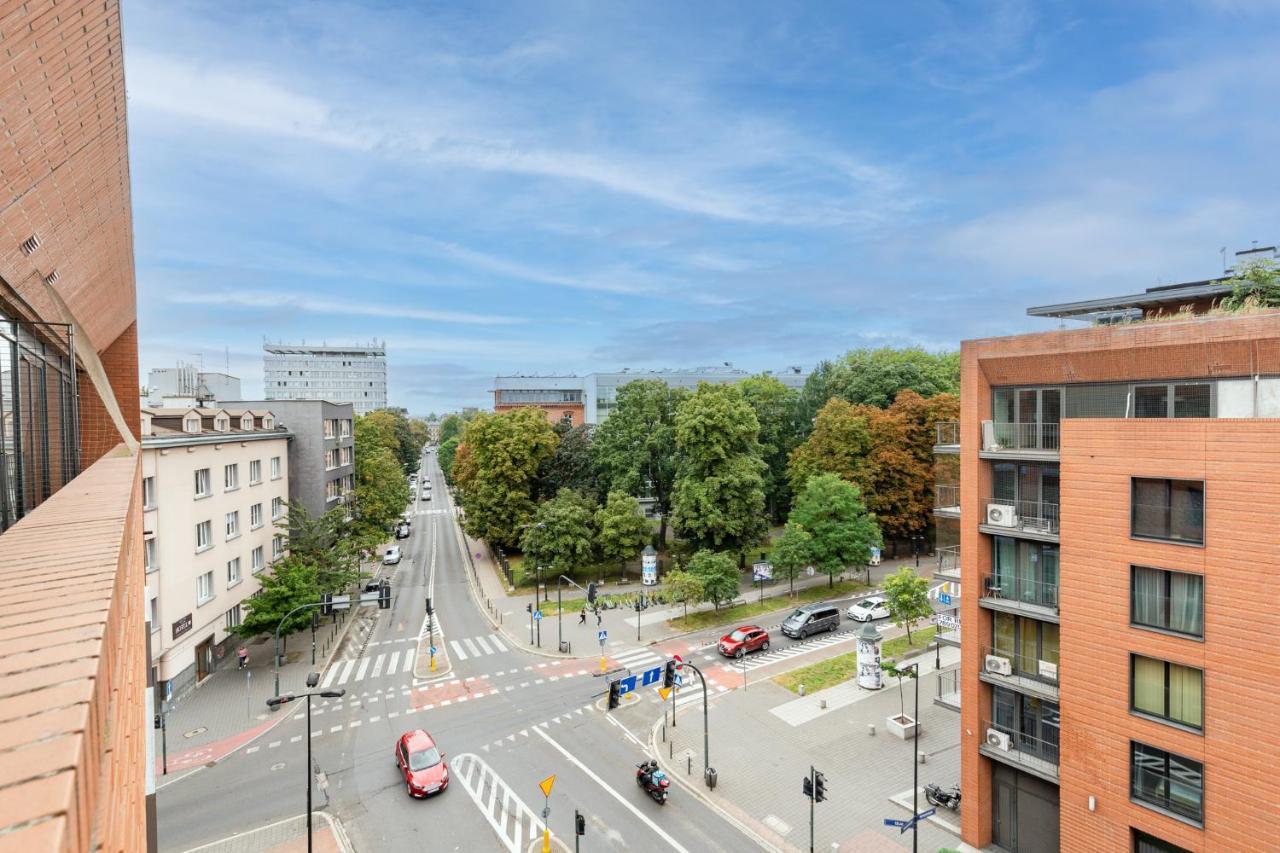 Modern Apartments With Free Parking Spot Krakau Exterior foto