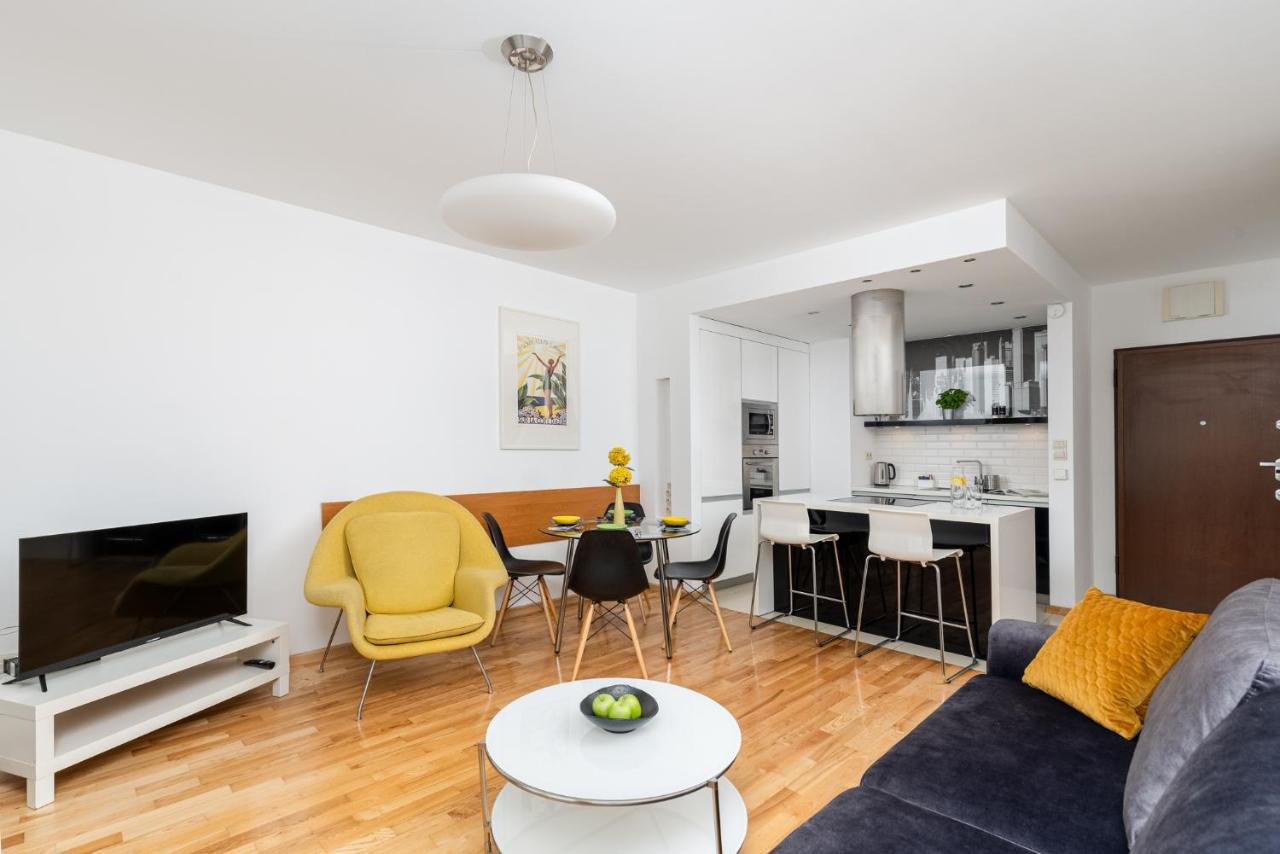 Modern Apartments With Free Parking Spot Krakau Exterior foto
